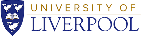 University of Liverpool logo and crest.